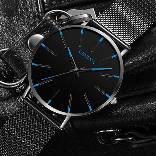 Waterproof Men’s Watch Stainless Steel Quartz Luminous Classic Watches Business
