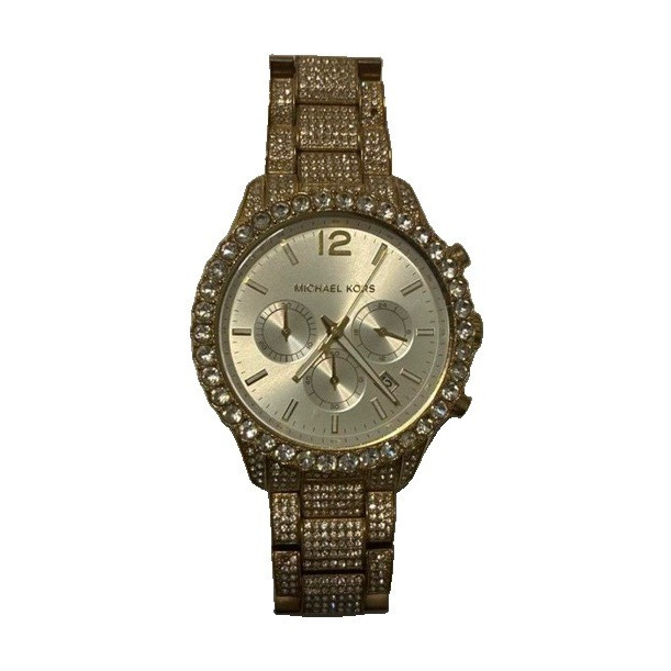 Michael Kors Parker Rose Gold Chronograph Date 50m Women’s Analog Watch