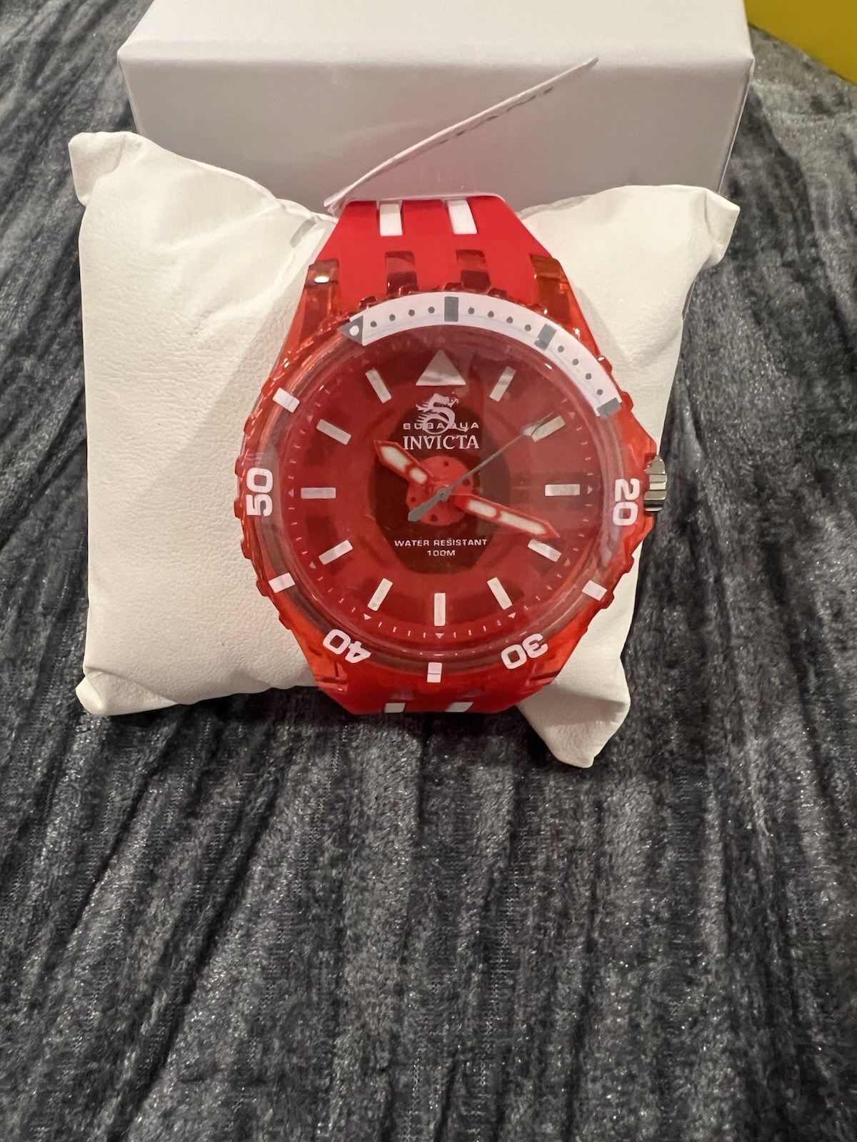 Invicta Subaqua Men’s Watch – 44mm, Red (69450) NWT $259