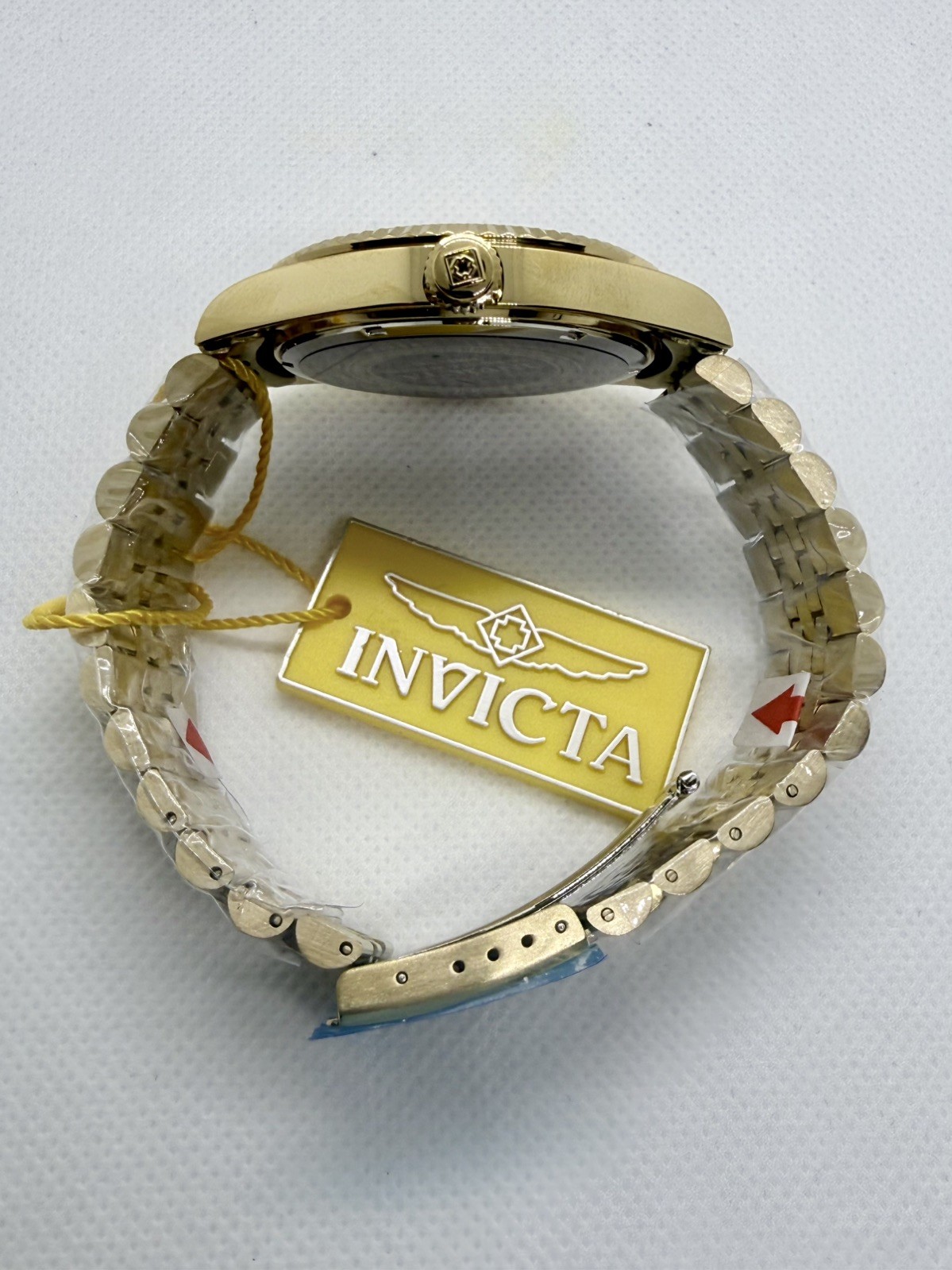 Invicta Men’s Watch Specialty Gold Tone Dial Quartz Bracelet 29388