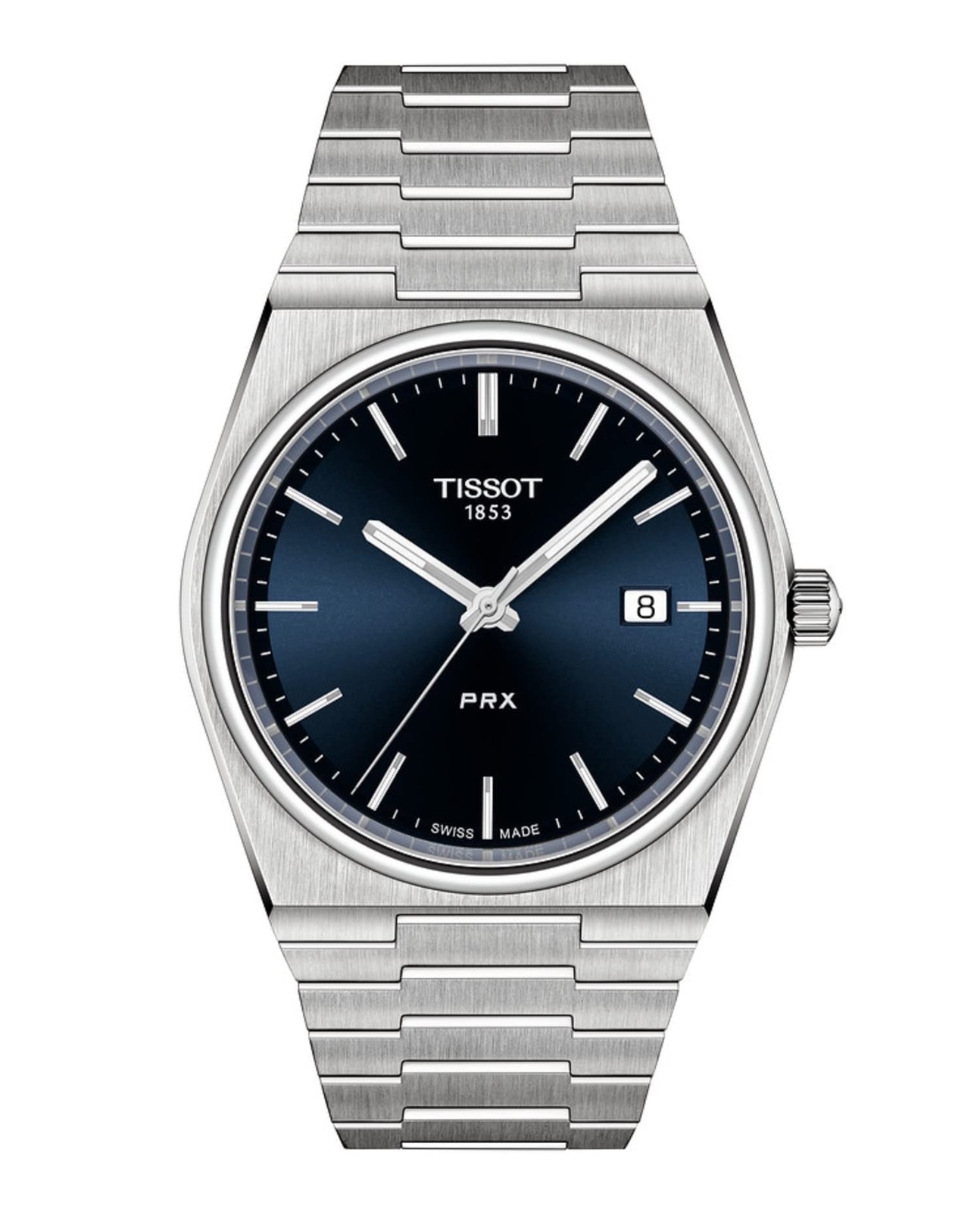 TISSOT PRX T137.410.11.041.00 Stainless Steel Blue Men’s Watch New in Box