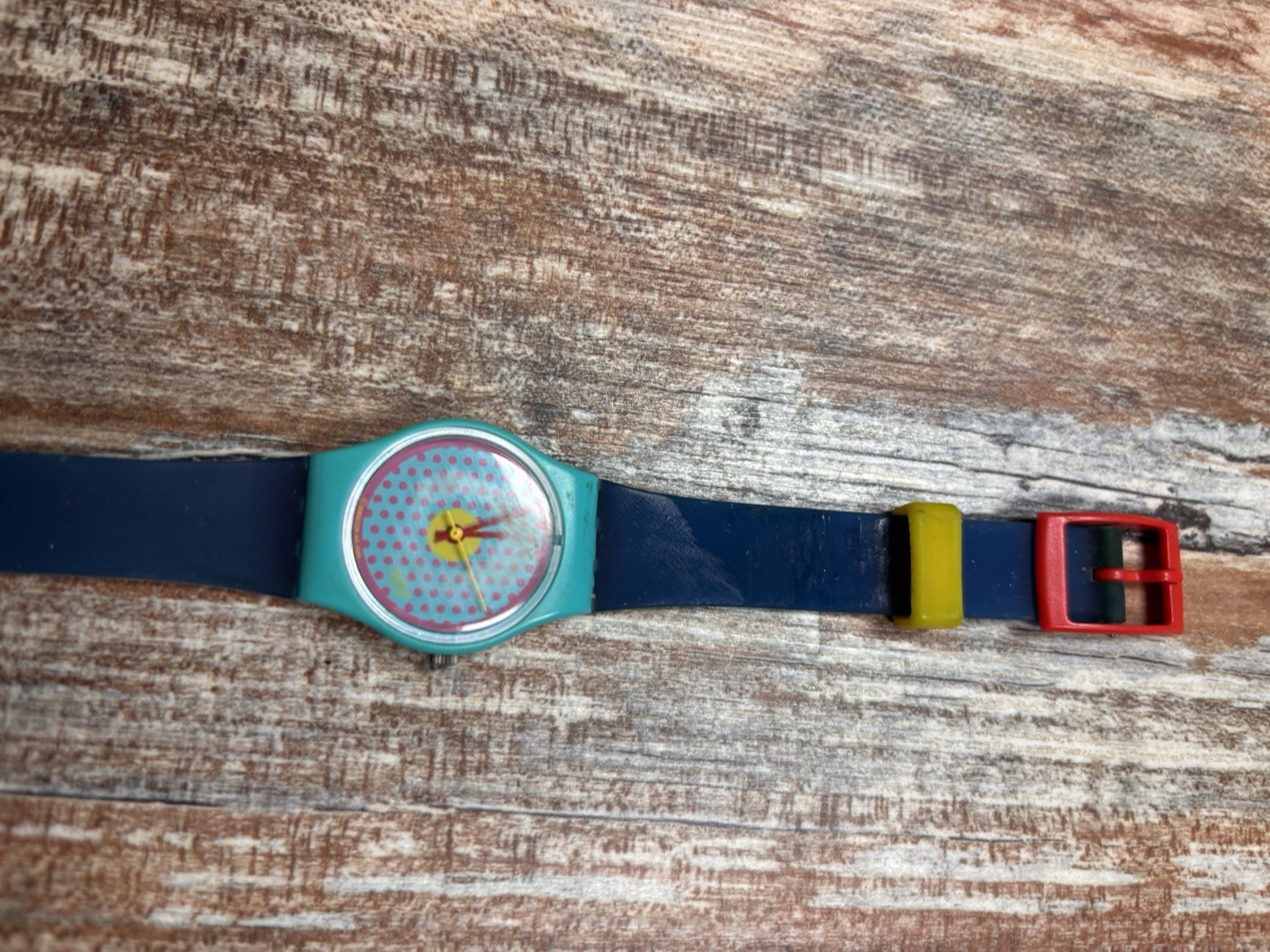 Swatch Watch 1984 Pink Dots LL100
