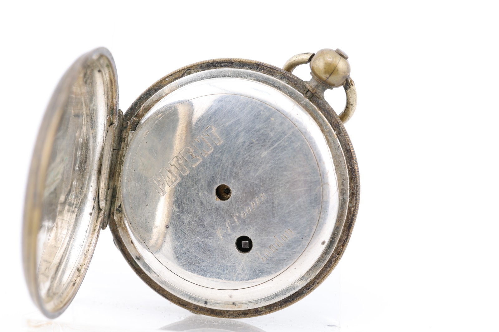 COOPER LONDON VICTORIAN KEYWIND POCKET WATCH 54.8mm, FOR REPAIR (A3)