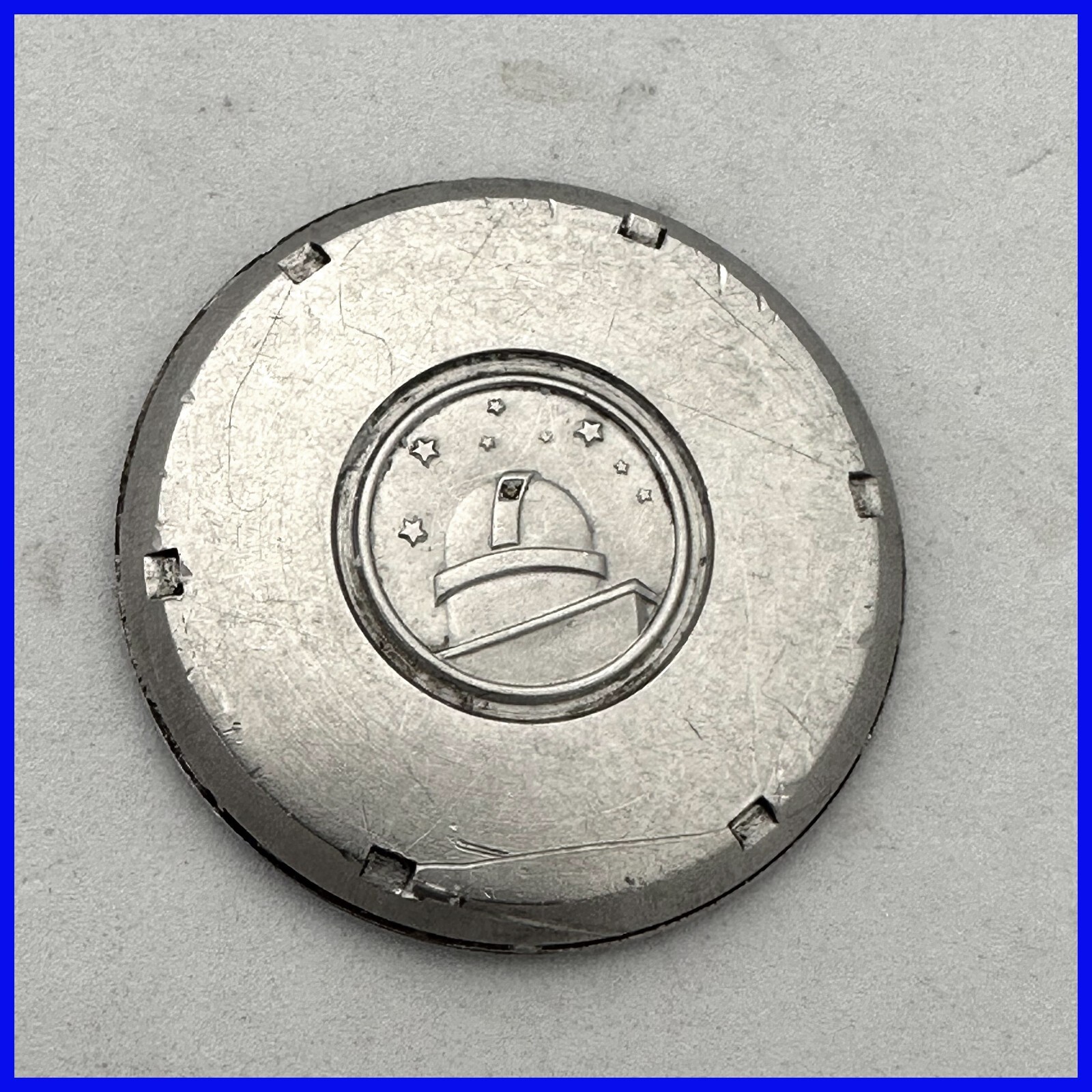 VINTAGE OMEGA CONSTELLATION 198.002 STAINLESS STEEL SCREW CASE BACK $314