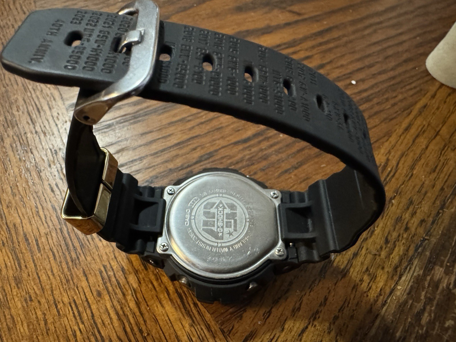Casio G-Shock Quartz 200m Digital Watch Black DW-6640RE 40th Anniversary