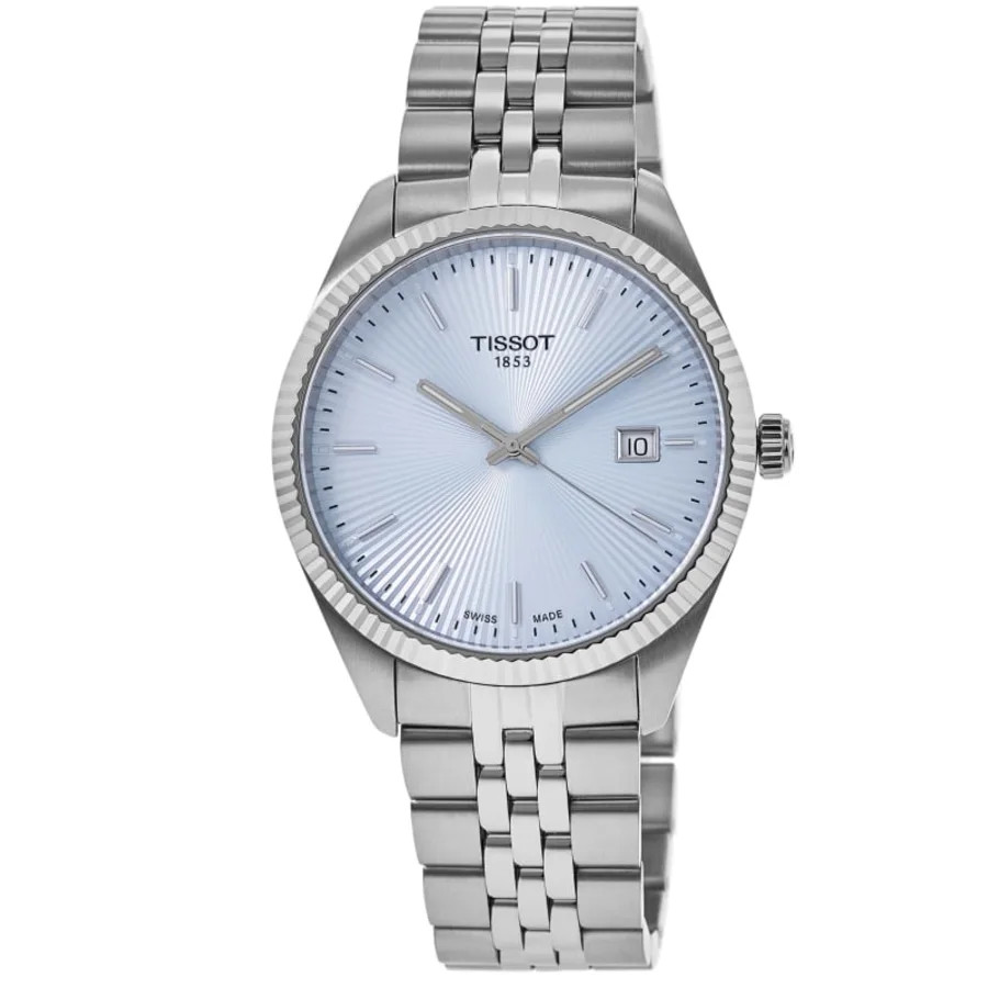New Tissot Ballade Quartz Blue Dial Stainless Men’s Watch T156.410.11.351.00