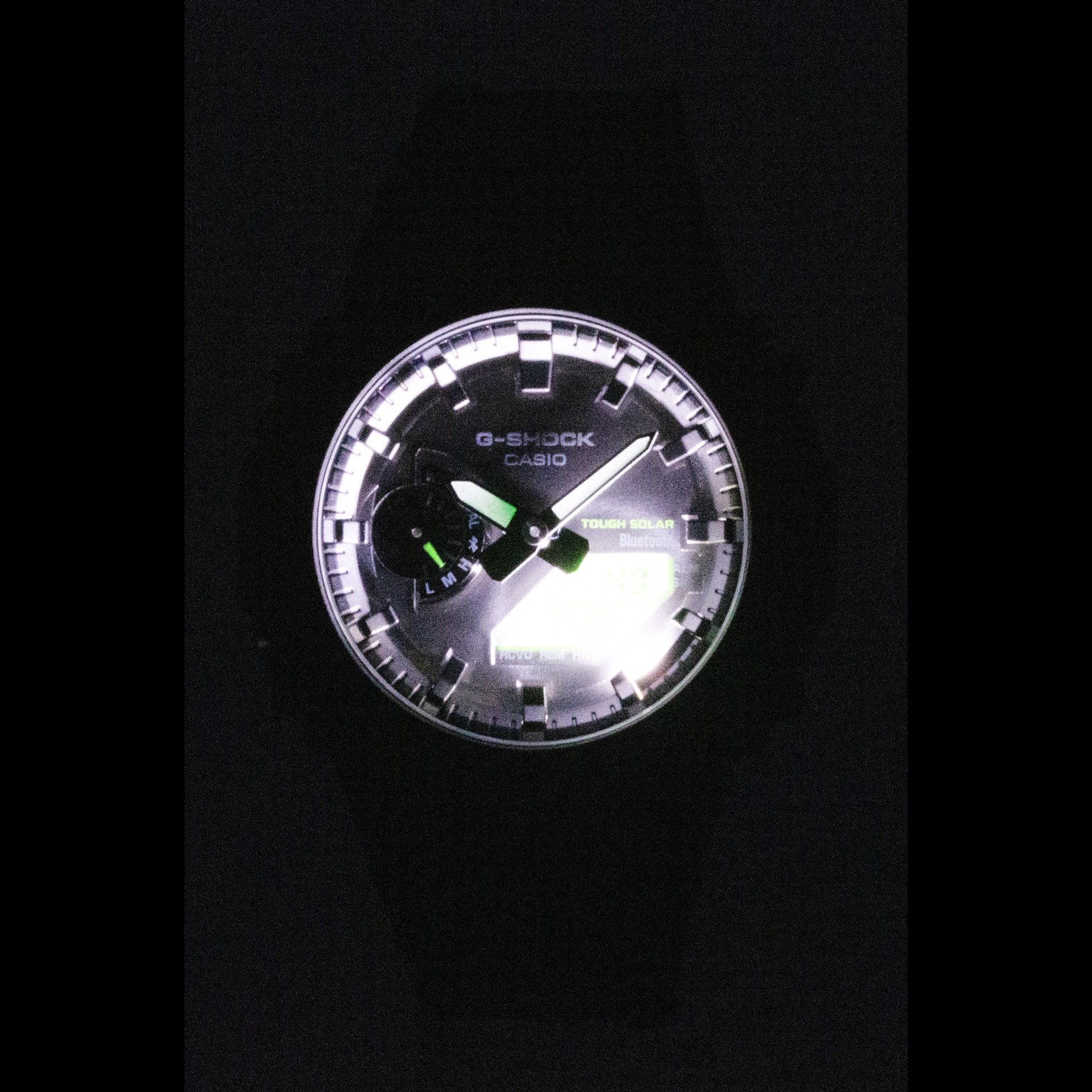 Casio G-SHOCK Analog Digital Black Dial Solar Men’s Watch GA-B2100BEG-1A