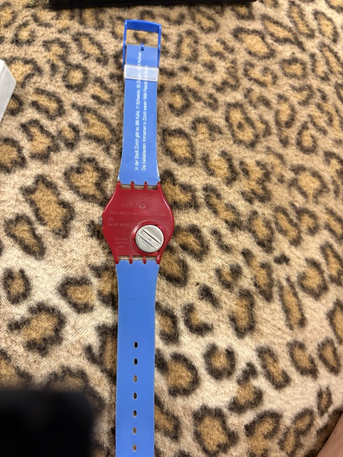 Vintage Swatch Watch Never Used Needs Battery