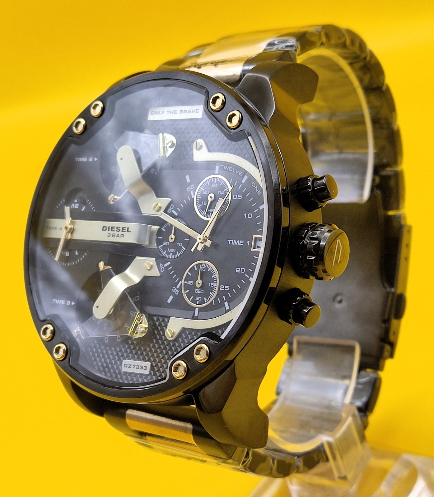 Premium Diesel Mr. Daddy 2.0 DZ7333 Multi Time Refurbished Men’s Wrist Watch