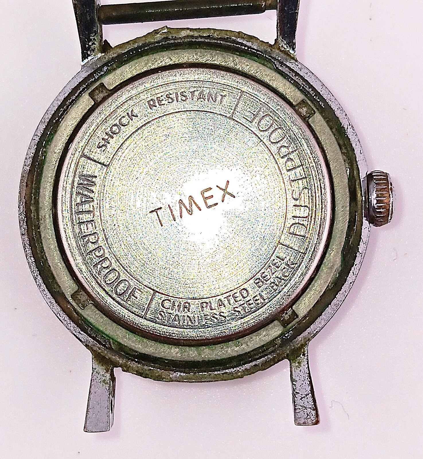 LOT of Vintage CLINTON Gold Tone Wind-up Analog Men’s & 2 TIMEX Watch. PARTS