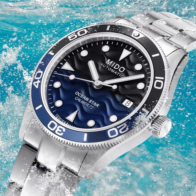 New Mido Ocean Star 39MM Blue Gradient Dial Men’s Watch M026.907.11.041.00