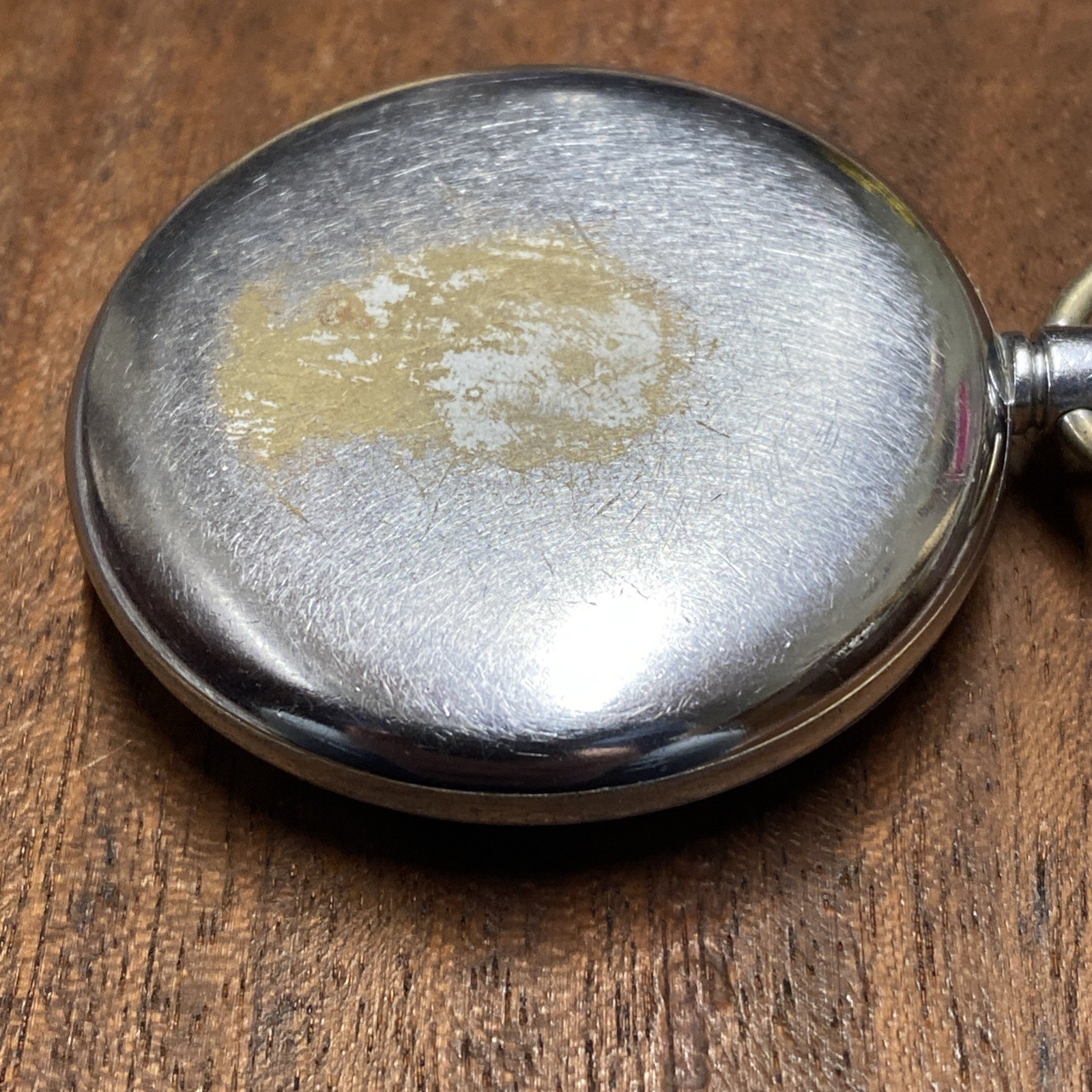 Unicorn Screw Case Front & Back 15 Jewels Pocket Watch Geneva Stripes
