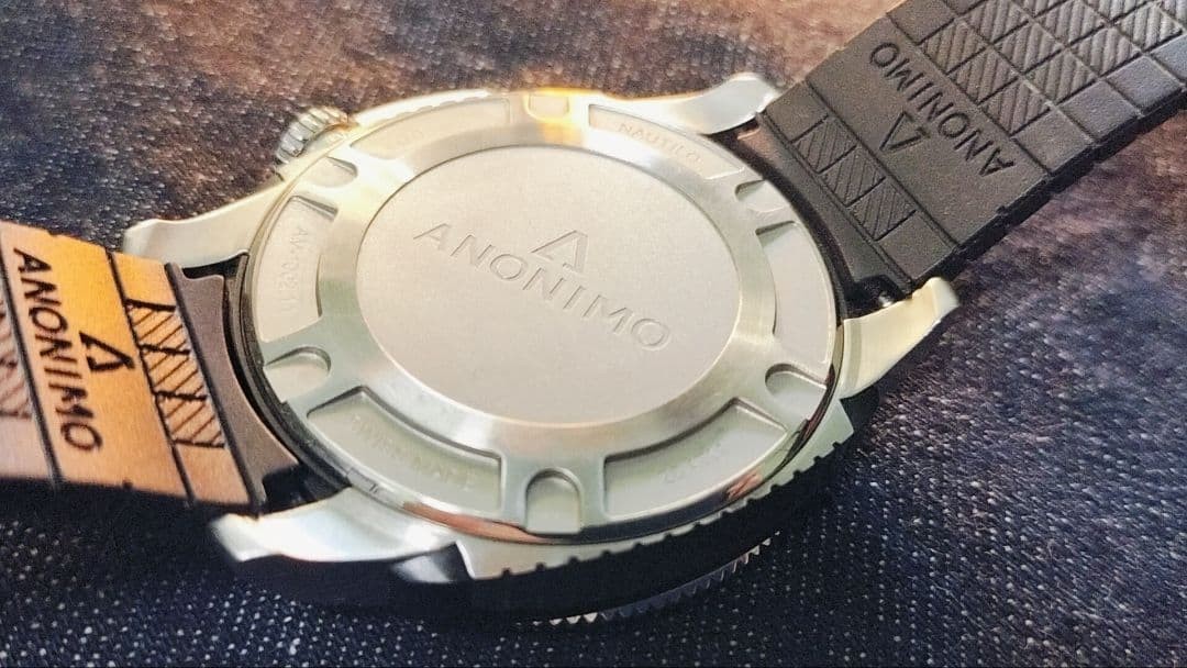 Anonimo Nautilo AM-1002.11.007.A16 Wristwatch Watch Automatic Diver w/ Box r#