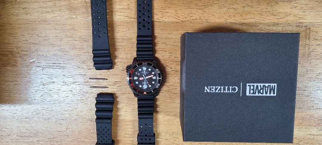 Citizen Promaster Spider Man Miles Watch 44mm Marvel Limited Rare Black Working