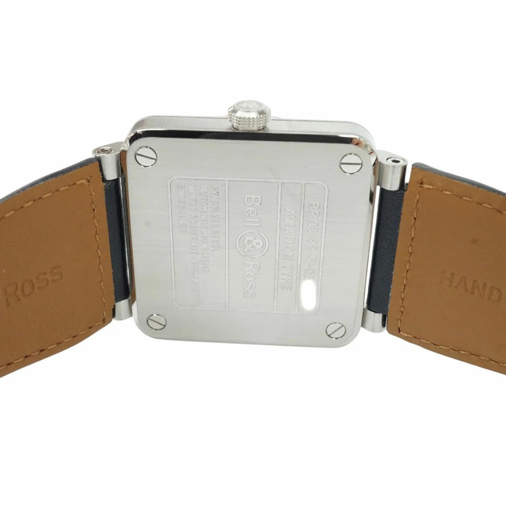 BELL & ROSS Blue Steel BR-03-92-BLU-ST/SCA Men’s Used Watch #61012