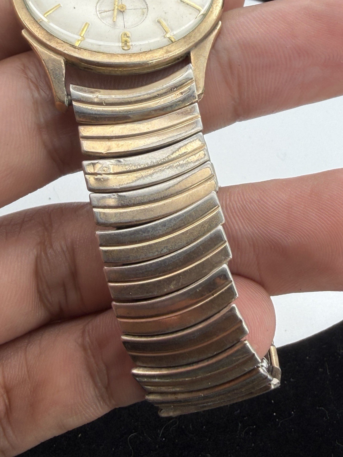 Vintage 10k Rolled Gold Plate Bulova 1950s President Watch
