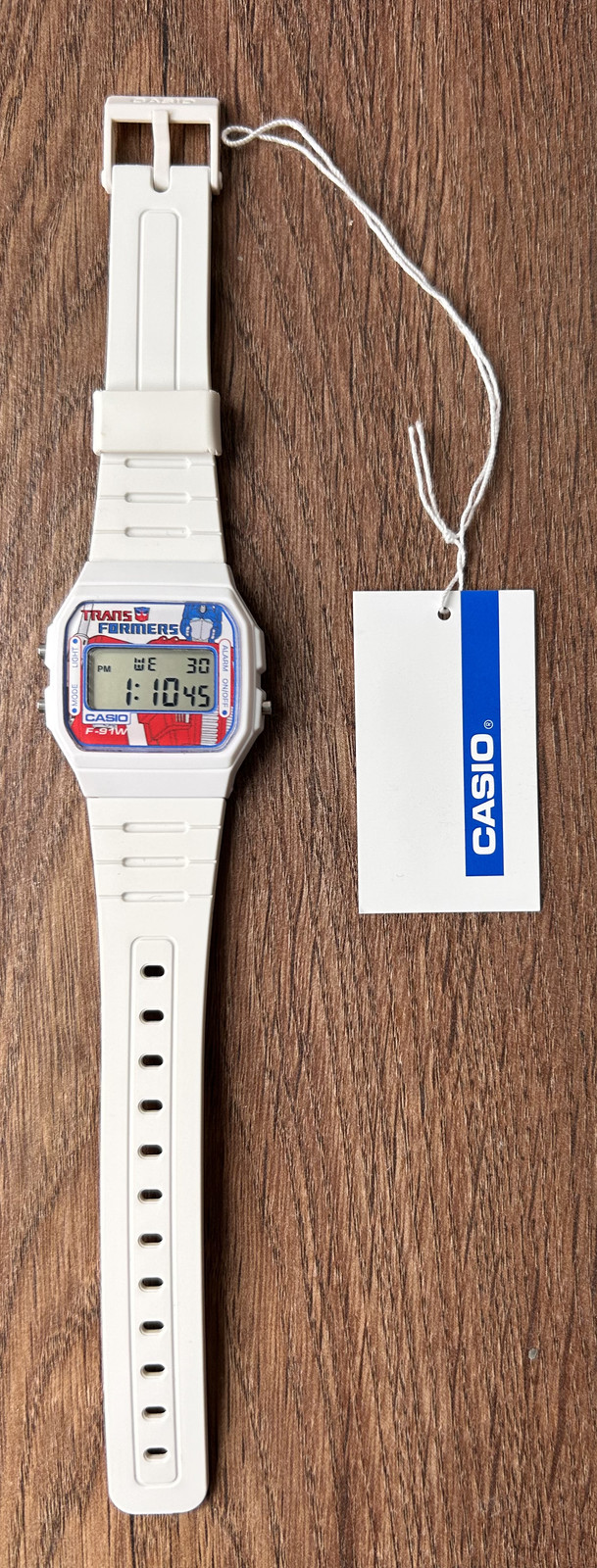 Custom Casio F-91 ‘Transformers’