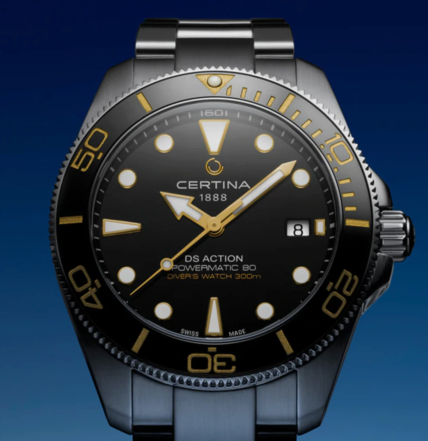 BRAND NEW Certina DS Action Diver “New DS Concept Shock Resistance” 40.5mm