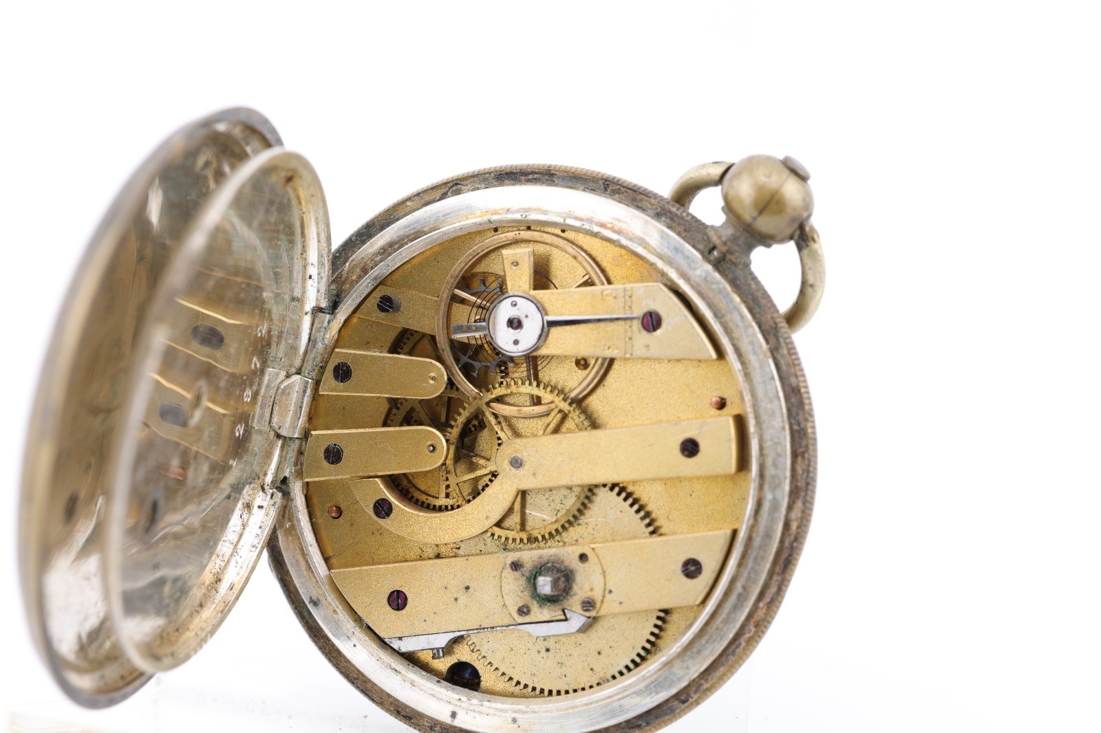 COOPER LONDON VICTORIAN KEYWIND POCKET WATCH 54.8mm, FOR REPAIR (A3)