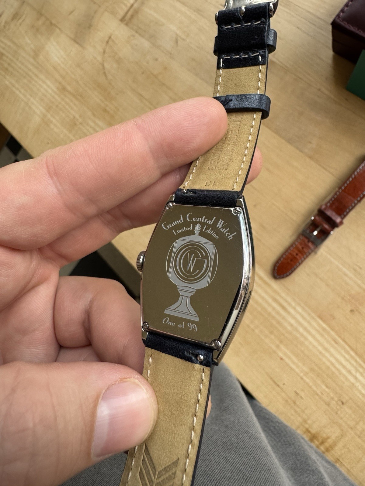 Lorier Zephyr X Grand Central Watch Full Kit 1 of 99 Green Guilloché Dial