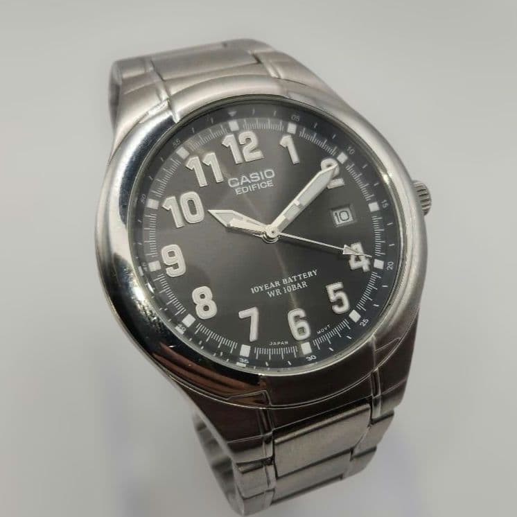 Casio Edifice Men’s Watch with Date Function, Black