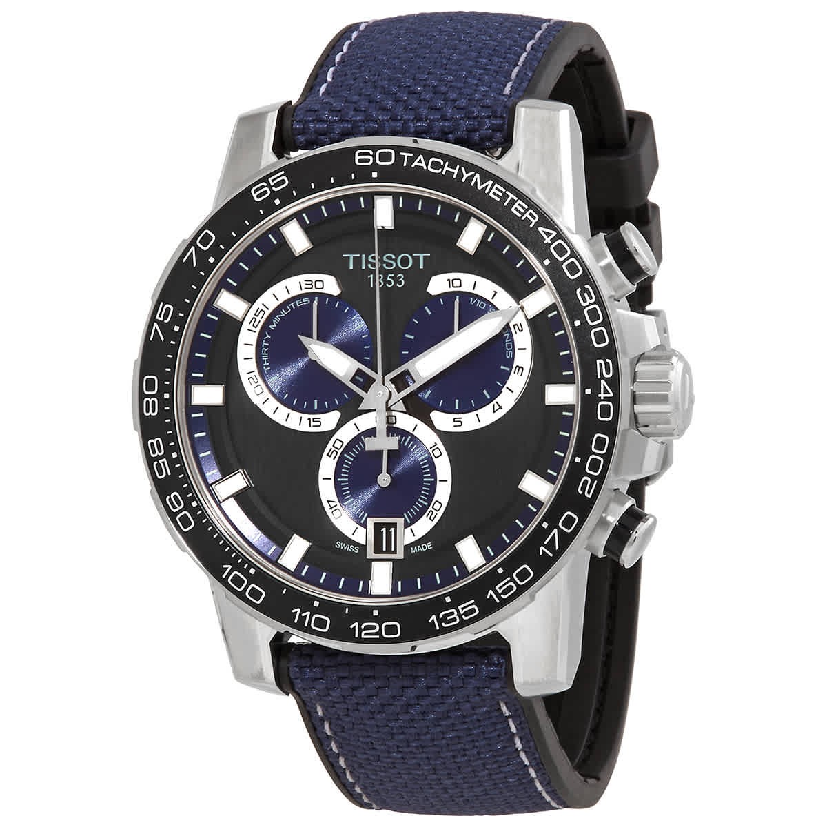Tissot Supersport Chronograph Quartz Black Dial Men’s Watch T125.617.17.051.03