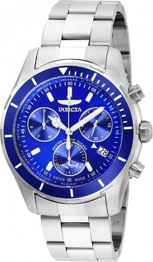 Invicta, Pro Diver, 26054, Men, Sil, Blue D, Swiss, Z60, 44 mm-New-Read Below!
