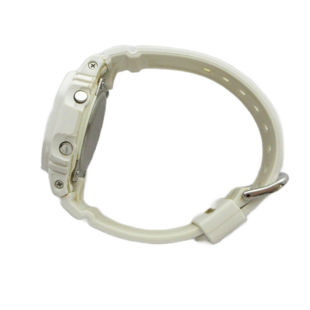 Casio Baby-G BGD-5000 Digital Solar Ladies Watch 35mm White AB