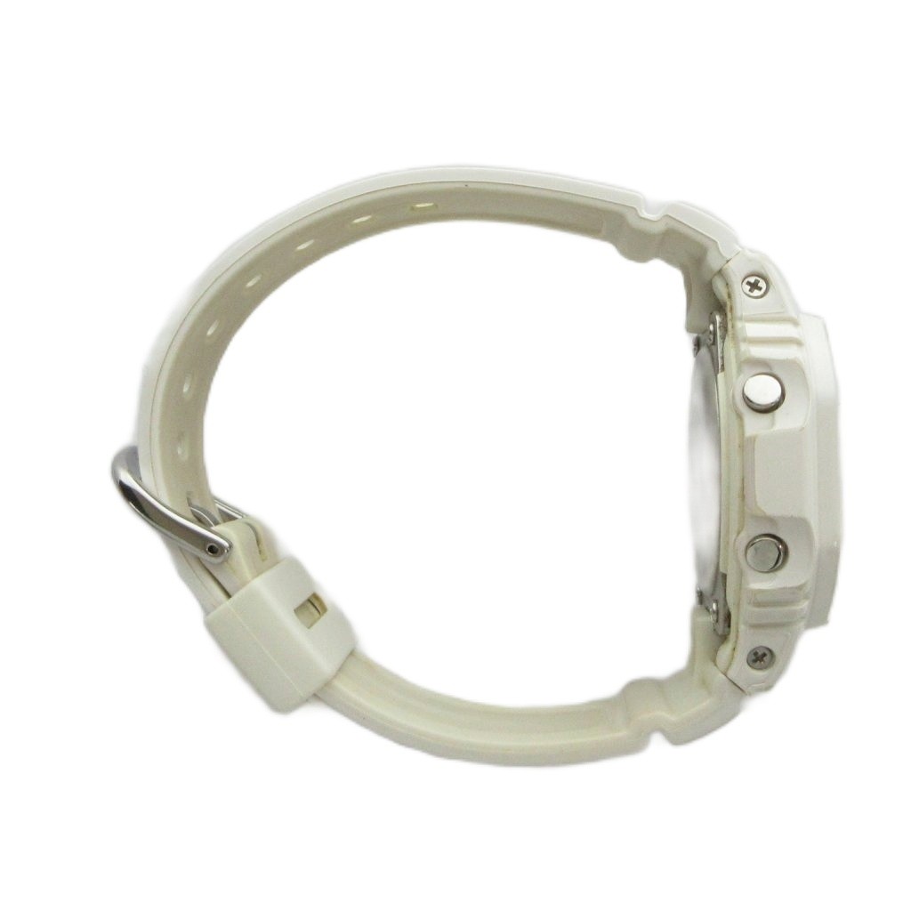Casio Baby-G BGD-5000 Digital Solar Ladies Watch 35mm White AB