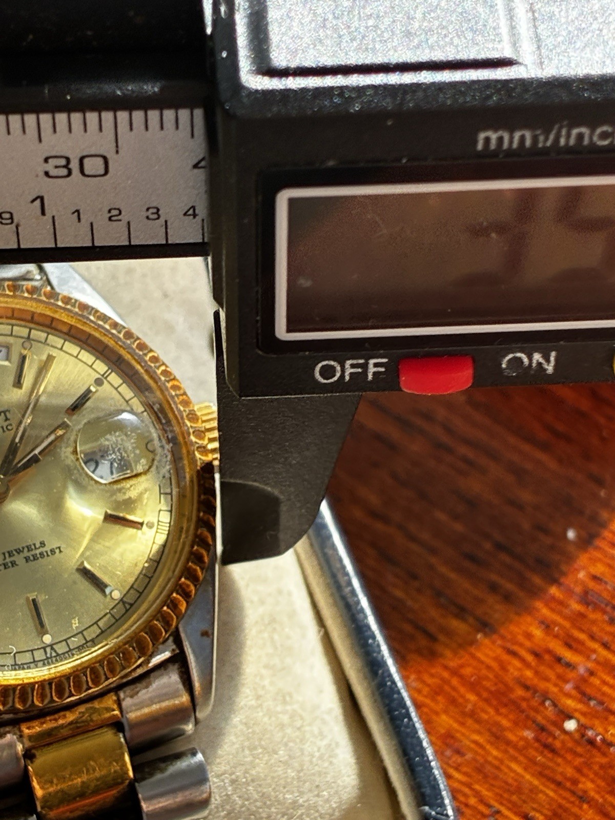 RARE Vintage Men’s Orient Automatic President Day Date Gold Dial Runs Great!