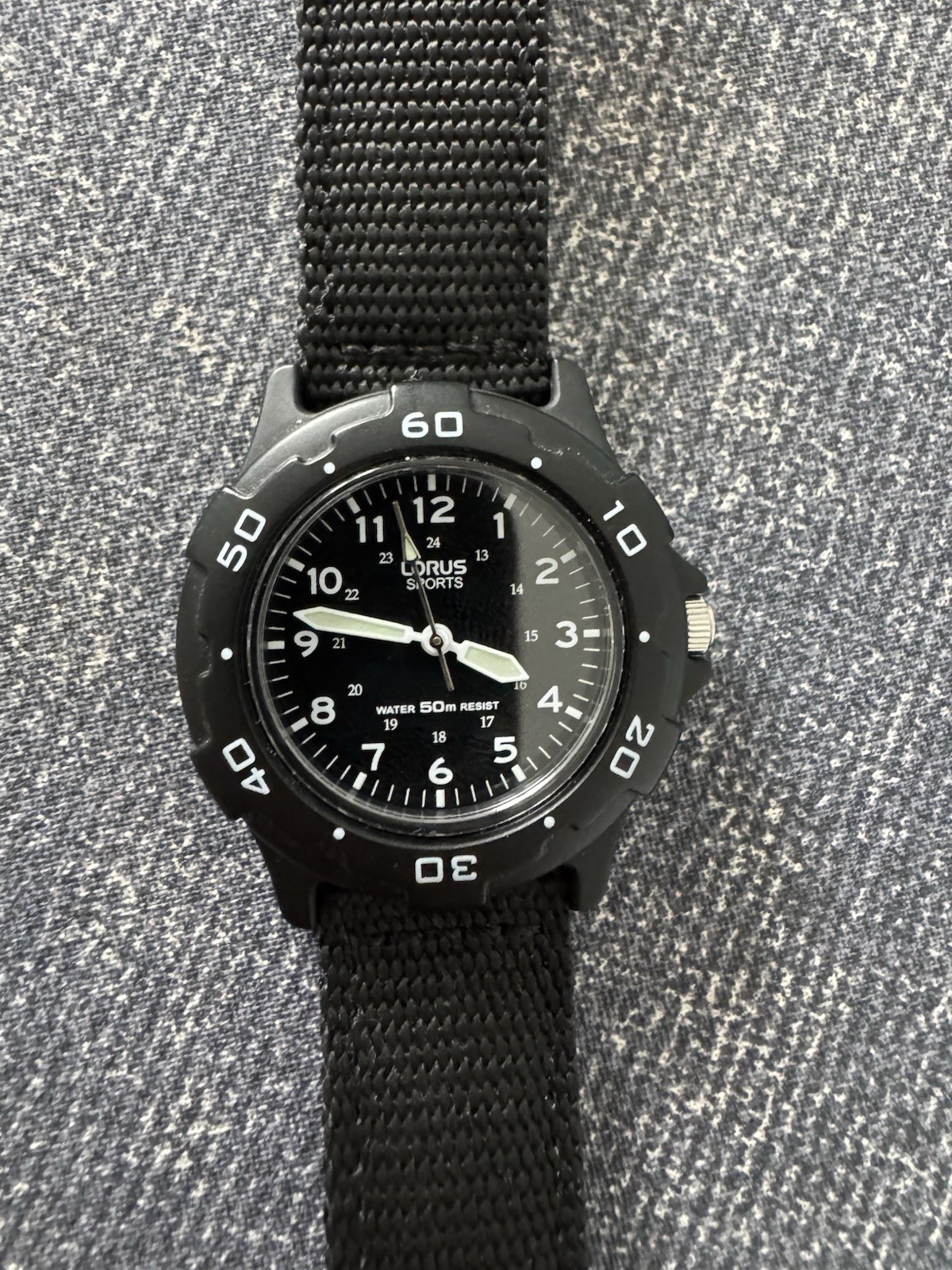 Lorus Diver Style Field Watch 36mm Brand New 5ATM New Battery Generic Box/pill