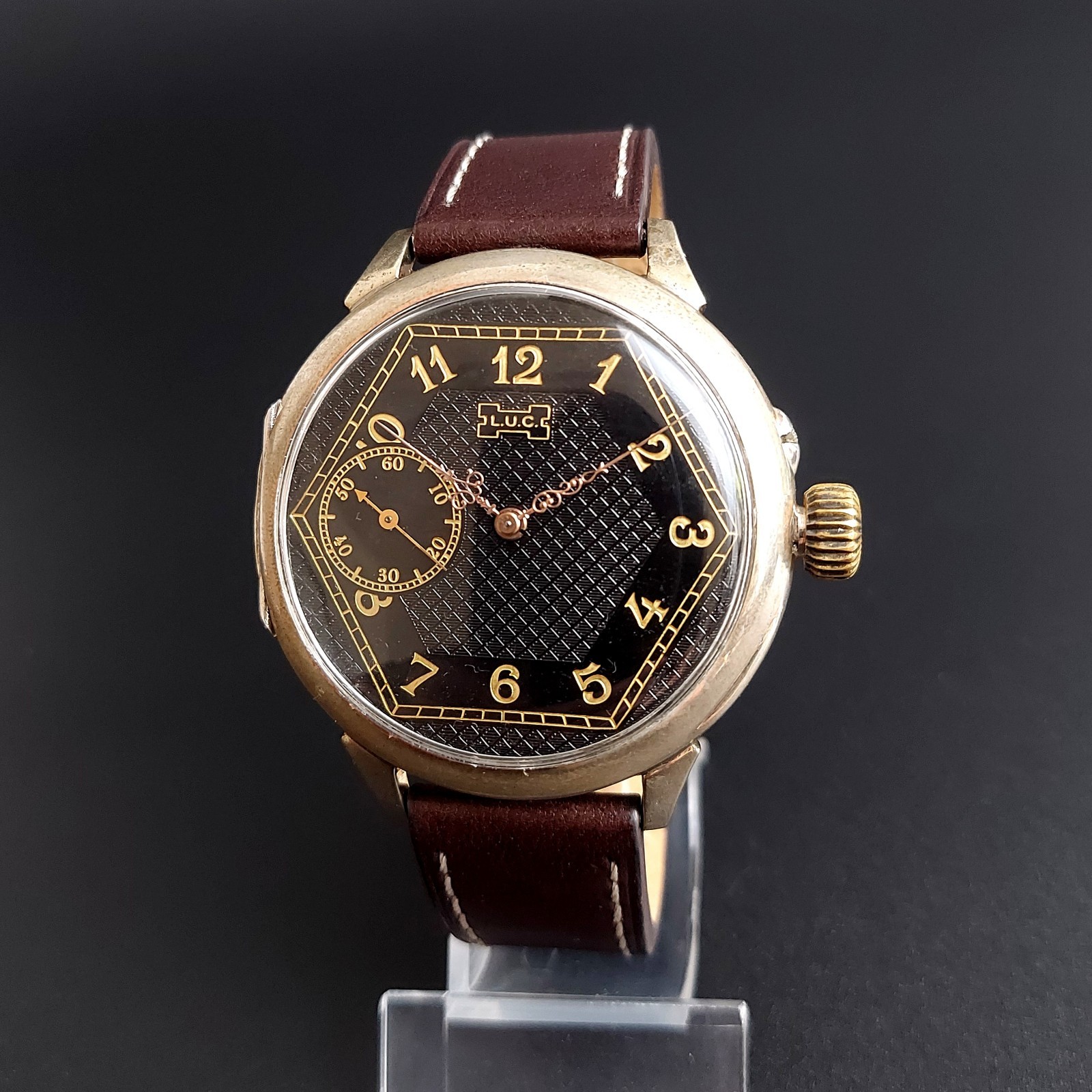 Swiss Watch with L.U.C Movement LUC Men’s Wristwatch Serviced