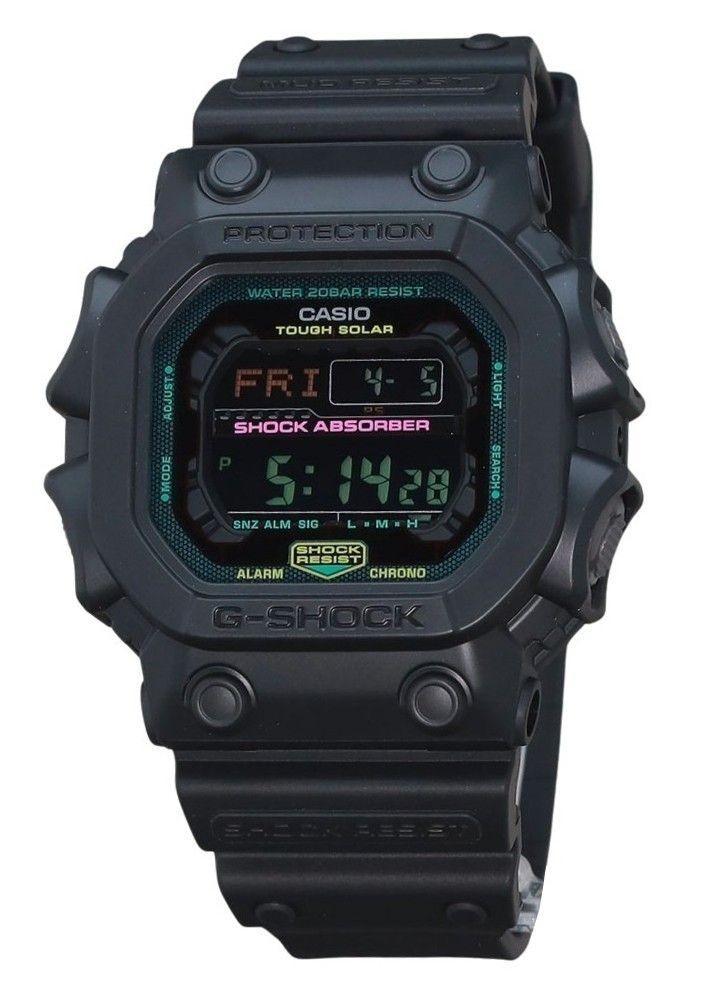 Casio G-Shock Digital Sports Tough Black Dial Solar 200M GX-56MF-1 Men’s Watch
