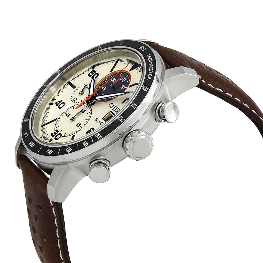 Citizen Brycen Chronograph Light Brown Dial Men’s Watch CA0649-06X
