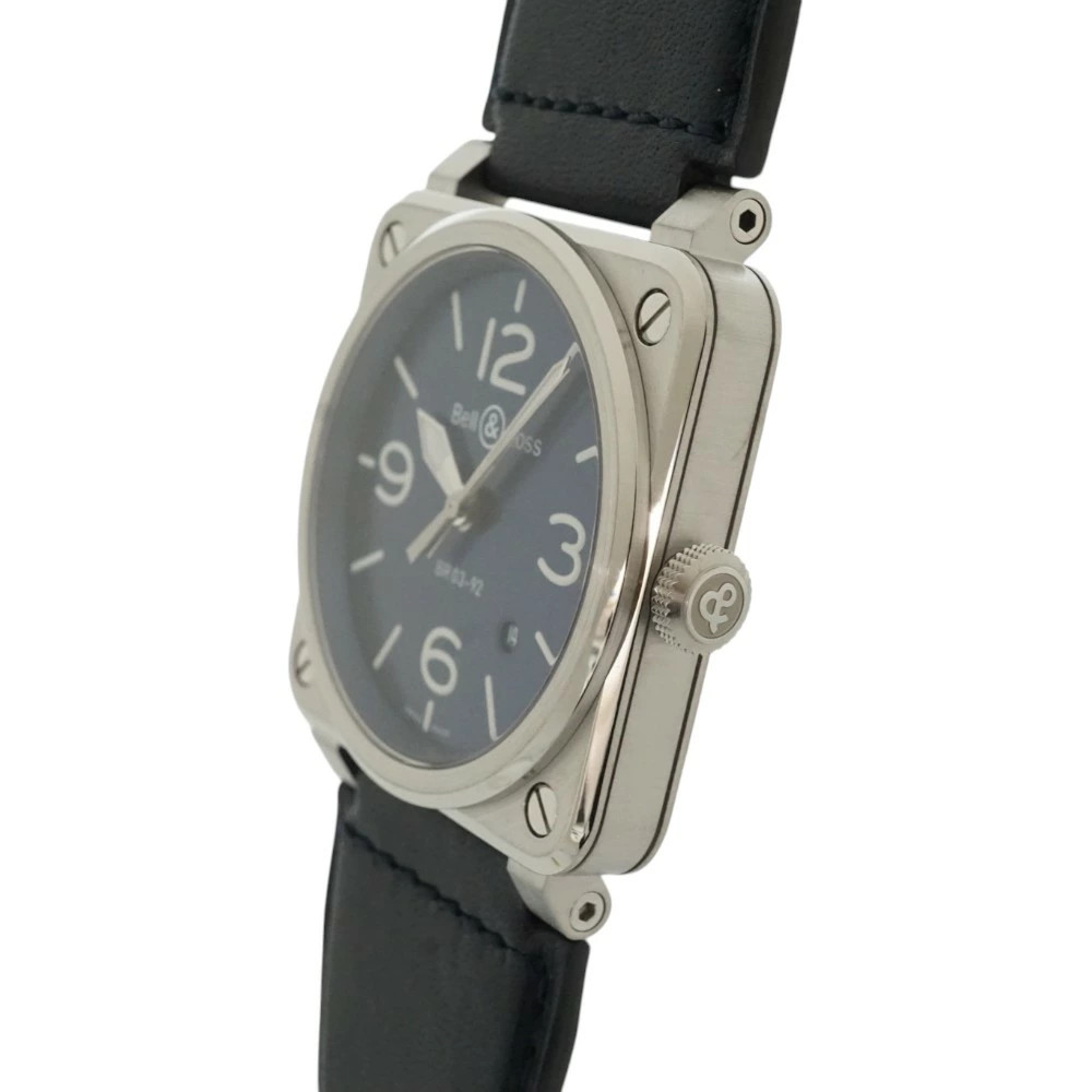 BELL & ROSS Blue Steel BR-03-92-BLU-ST/SCA Men’s Used Watch #61012