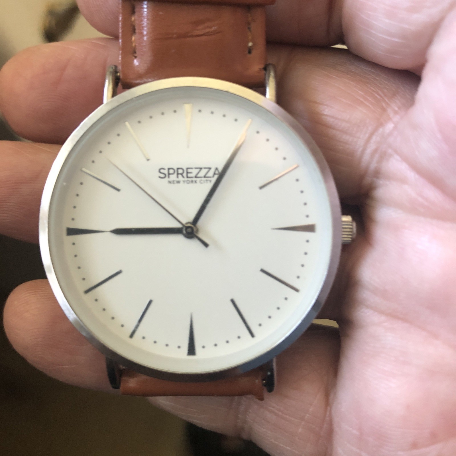 Sprezza Mens Watch New Battery