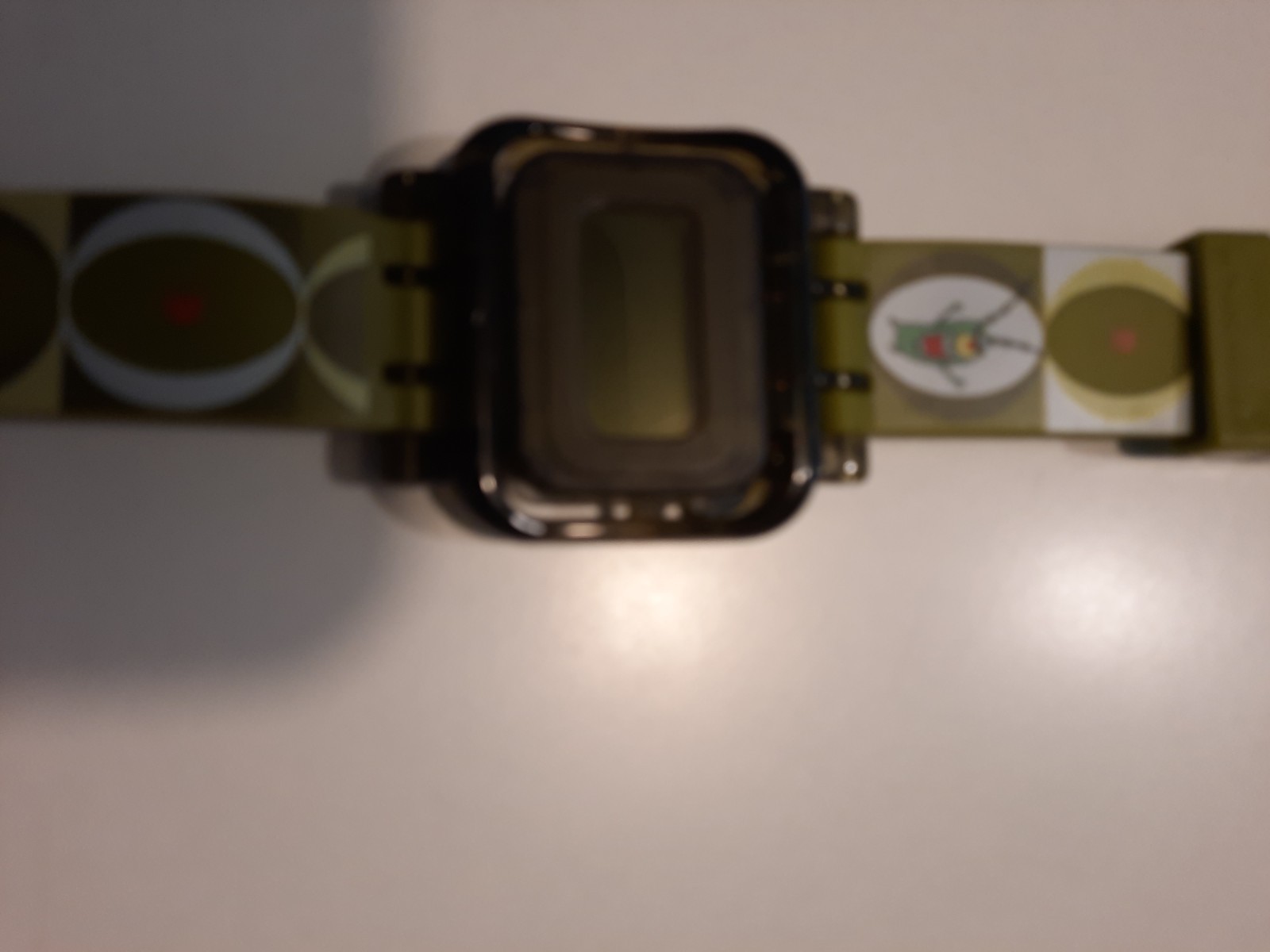Nickelodeon Plankton Unisex Kids Quartz Analog Rectangle Watch 35mm Green