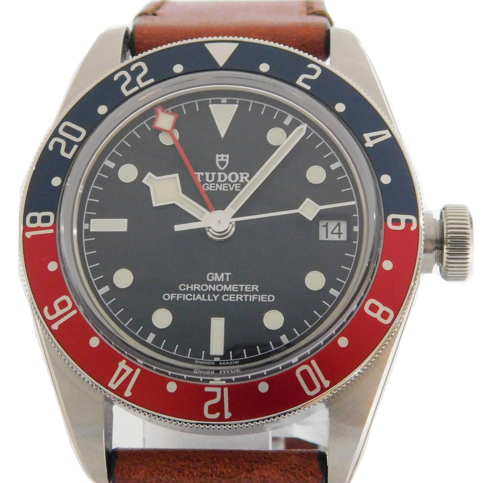 TUDOR Watch Black Bay GMT 79830RB 41mm S. Steel Automatic Men’s Watch #1451B