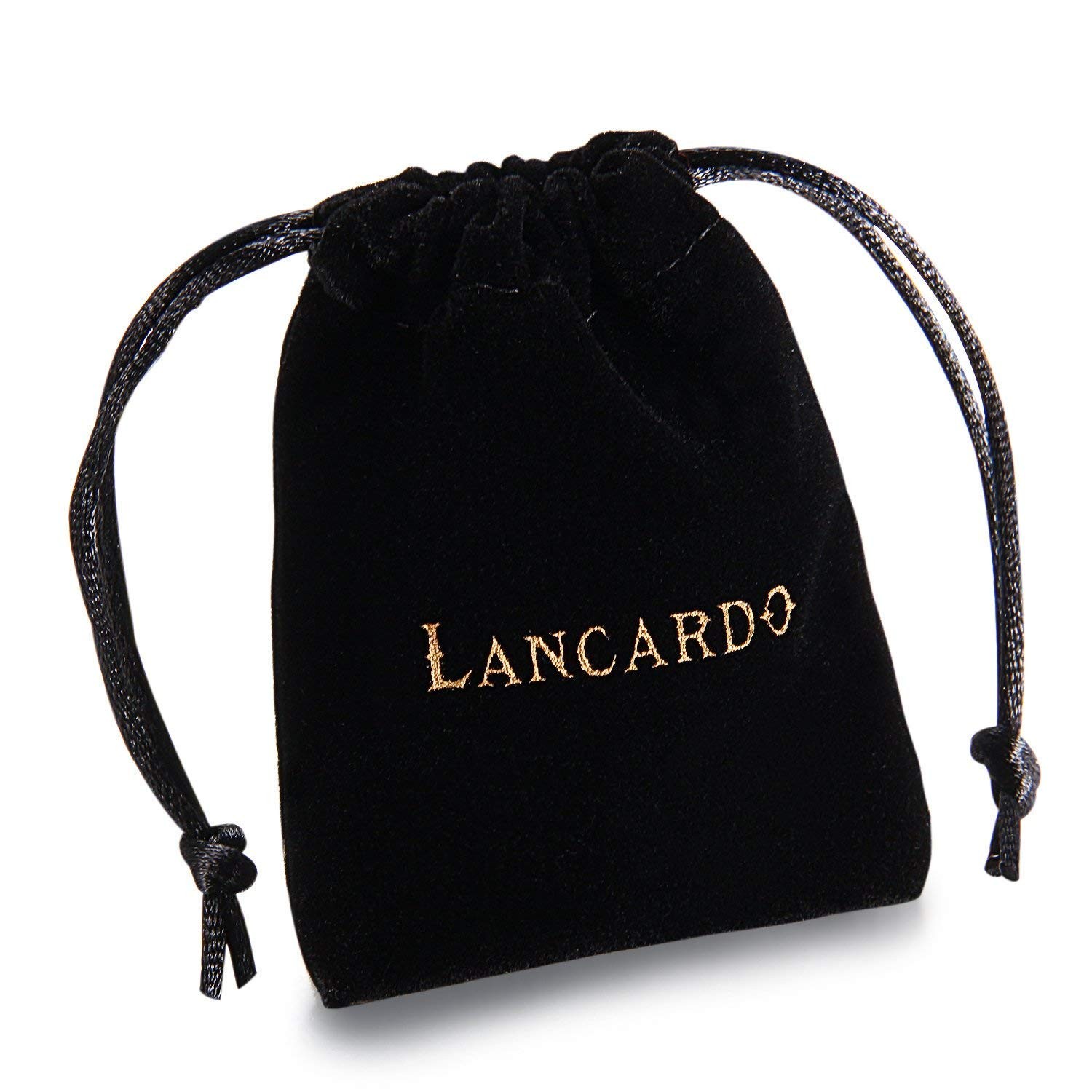 Lancardo Braided Elastic Strap Watch Analog Quartz 24Hour Adjustable White Pu…