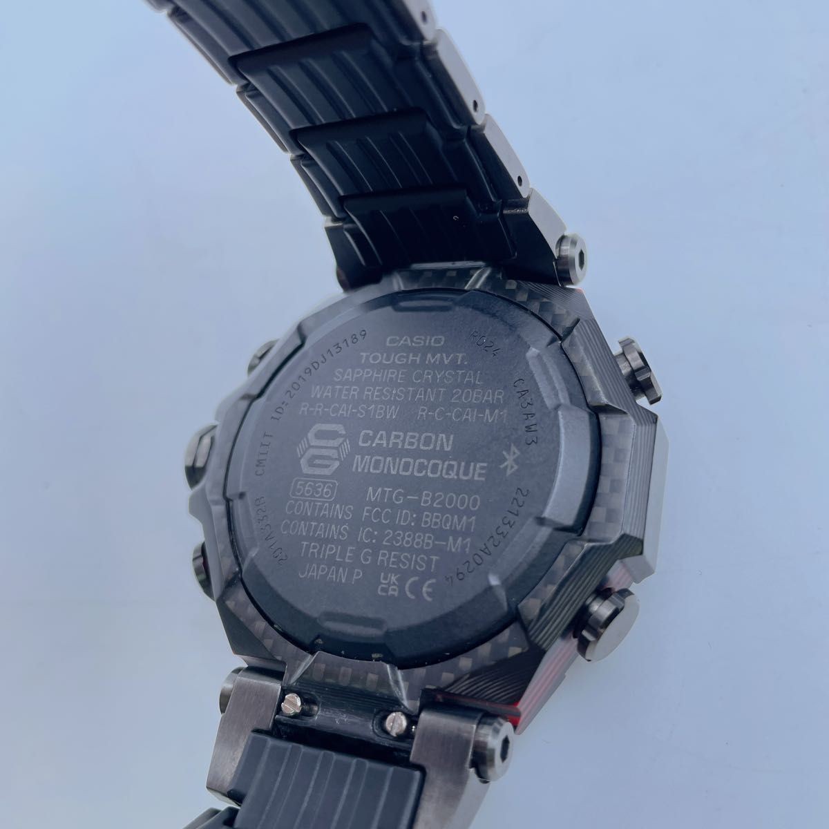 [B1P] CASIO G SHOCK MTG B2000YBD 1AJF Solar Radio Wave Bluetooth [y3m]