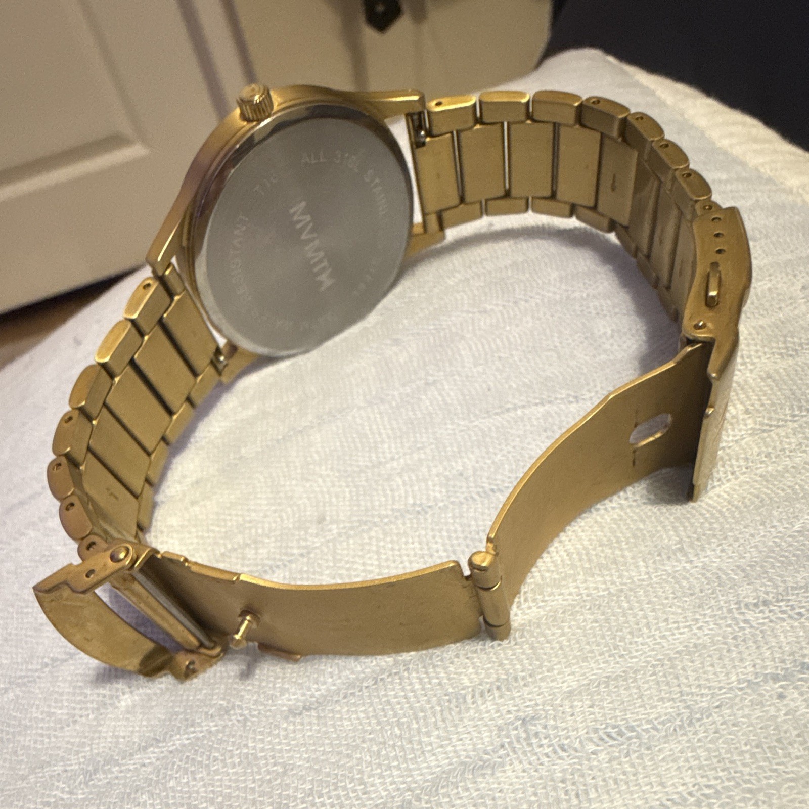 Men’s MVMT Gold Watch with Blue Dial