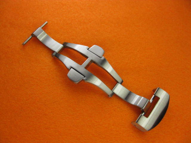22mm DEPLOYMENT Clasp Double Folding Buckle for PANERAI 24mm Strap 3PC 22 Brush