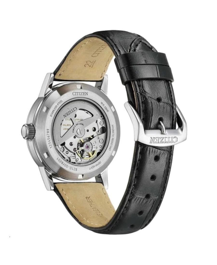 CITIZEN Men Analog Automatic Casual Watch Classic Dress Black Dial Waterproof Ro