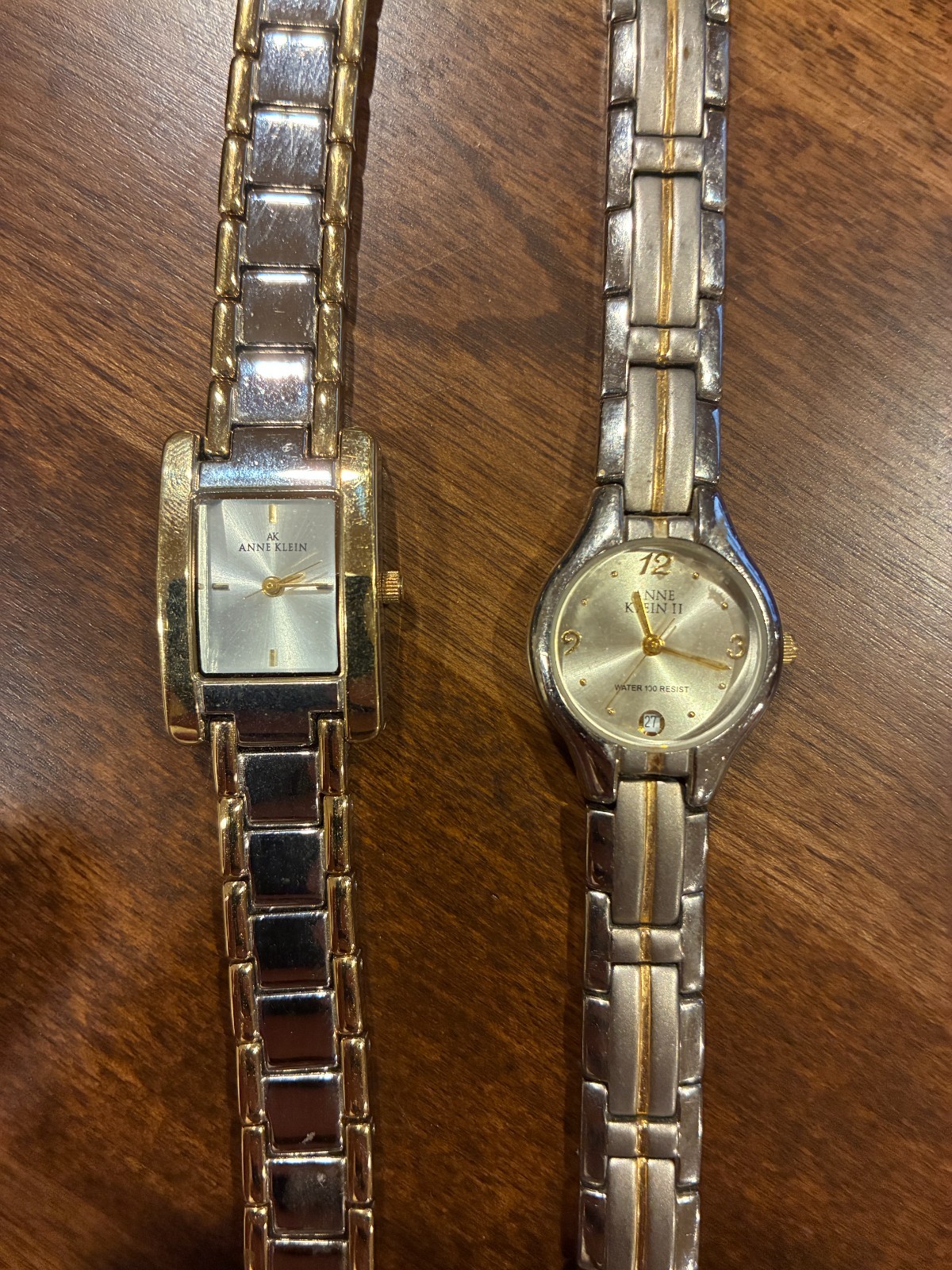 TWO VINTAGE ANNE KLEIN WATCHES – WOMEN’S FASHION