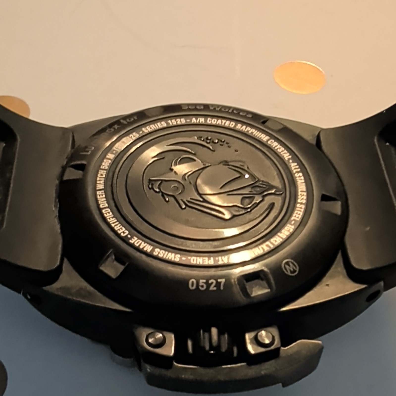 Luminox Deep Dive Scott Cassell 44mm Steel Grey Dial Automatic Watch XS.1525