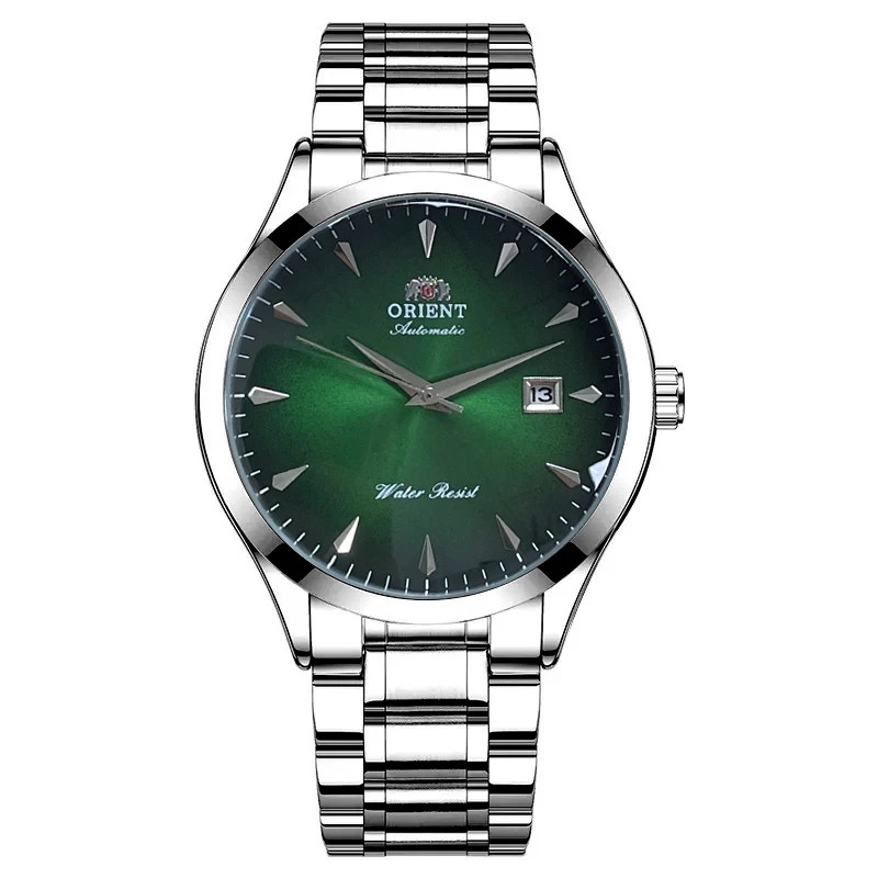 NEW WATCH Automatic Men’s LUXURY Stainless STEEL Leather BAND Water RESISTANT
