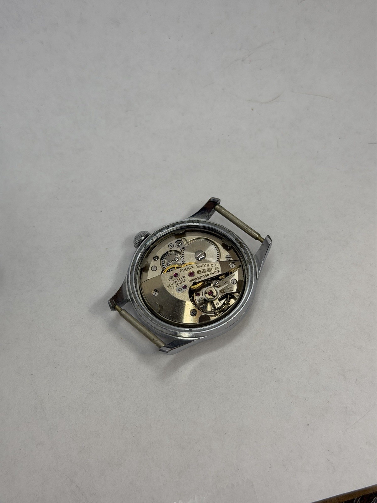 Vintage Phenix Resital P10 Swiss 17 Jewel Manual Wind Watch Running