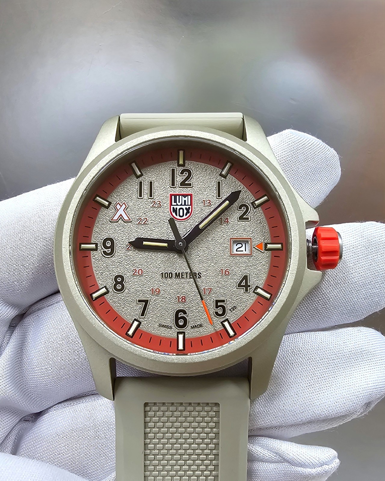 Luminox Bear Grylls Survival Land 3710 Quartz 43mm Men’s Outdoor Watch XB.3717