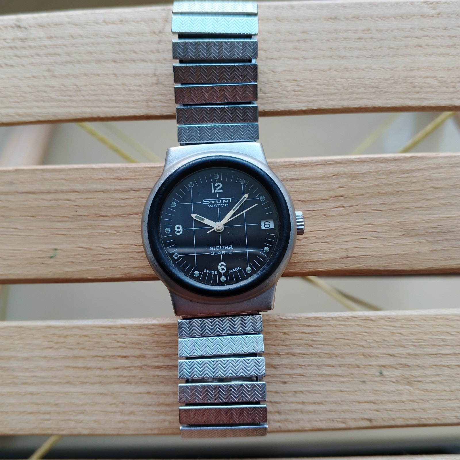 Watch Sicura Stunt modele Depose wristwatch SWISS MADE