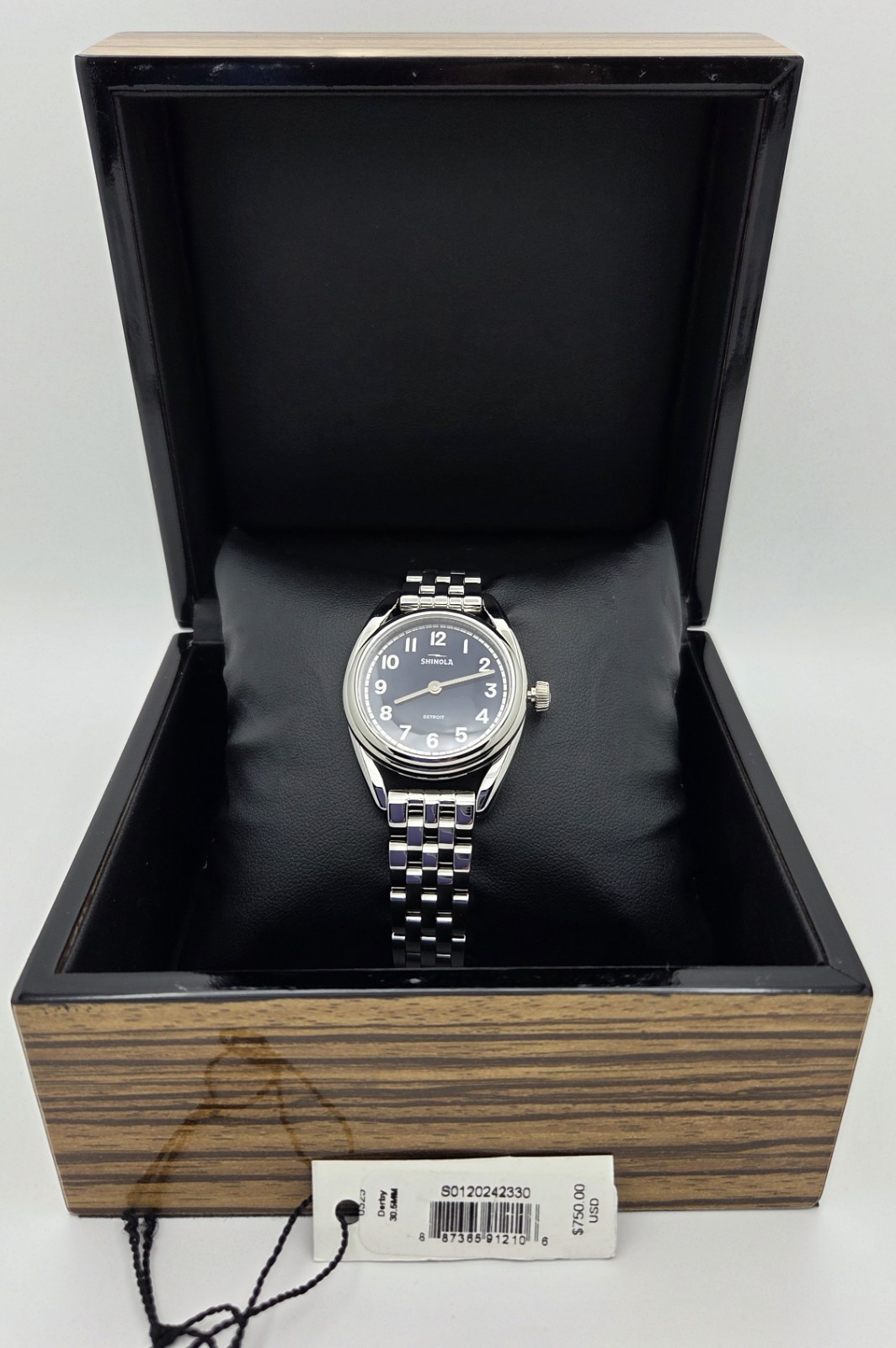 Shinola Detroit S0120242330 Women’s The Derby Stainless Steel Watch 30.5mm $750